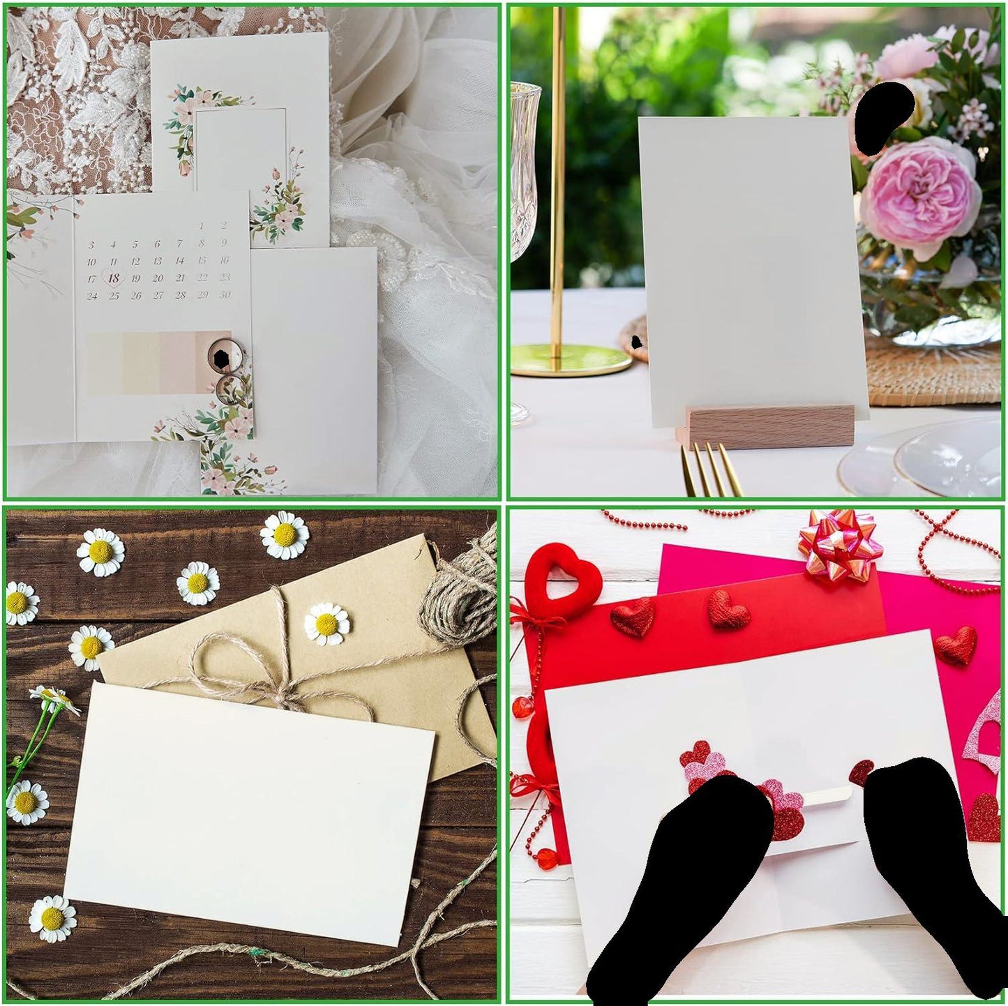 Cream Colored Cardstock 11x17" 80 lb cover 50 Sheets Heavyweight Card Stock - Ideal Traditions